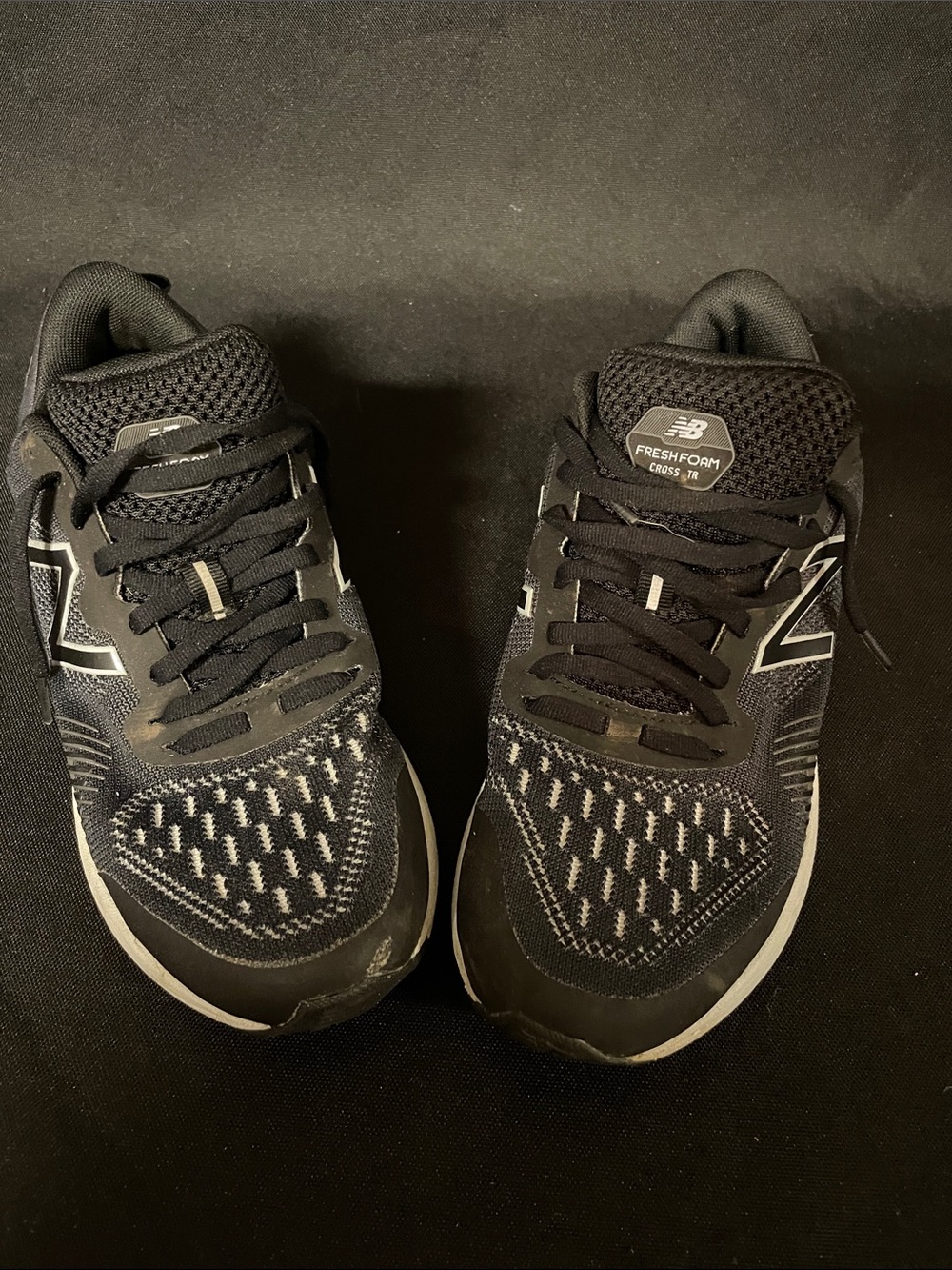 New Balance Men’s Black and Gray Fresh Foam Athletic Sneakers